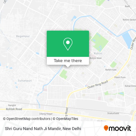 Shri Guru Nand Nath Ji Mandir map