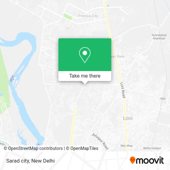 Sarad city map
