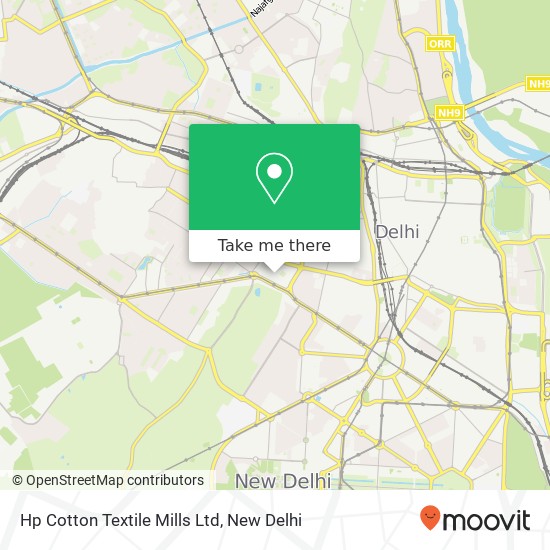 Hp Cotton Textile Mills Ltd map