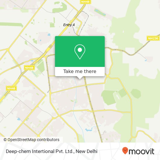 Deep-chem Intertional Pvt. Ltd. map