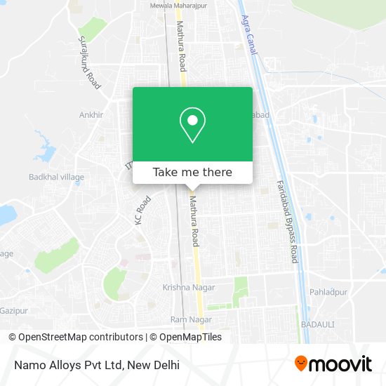 Namo Alloys Pvt Ltd map