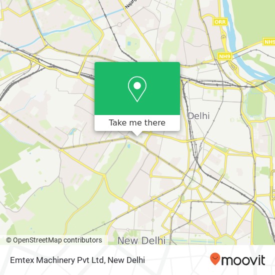 Emtex Machinery Pvt Ltd map