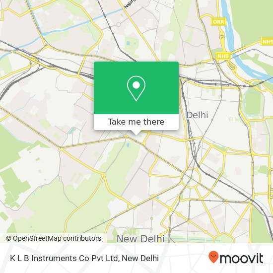 K L B Instruments Co Pvt Ltd map