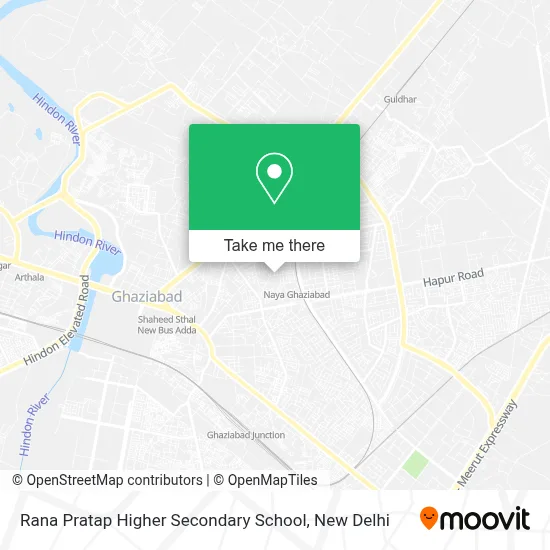 Rana Pratap Higher Secondary School map