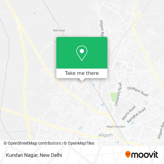 Kundan Nagar map