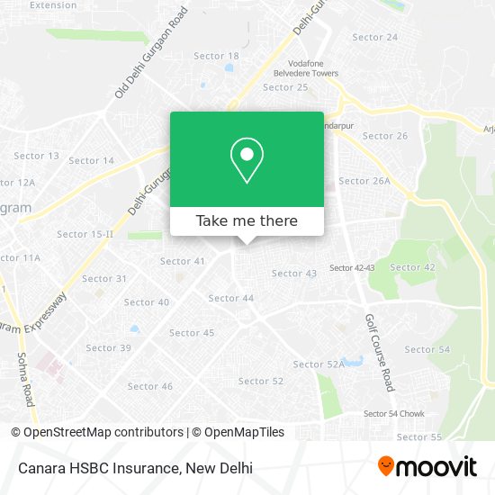 Canara HSBC Insurance map