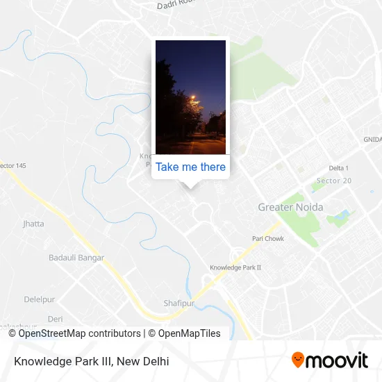 Knowledge Park III map