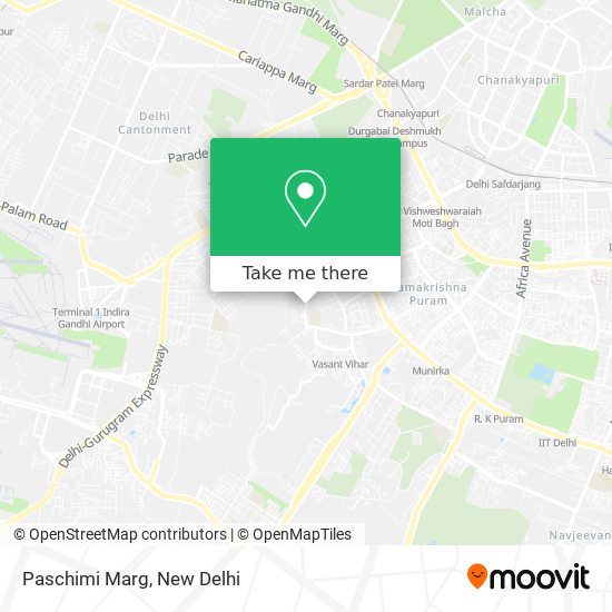 Paschimi Marg map