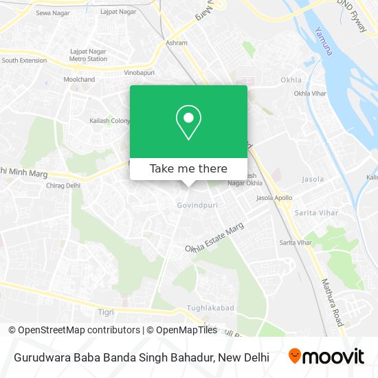 Gurudwara Baba Banda Singh Bahadur map