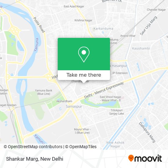 Shankar Marg map