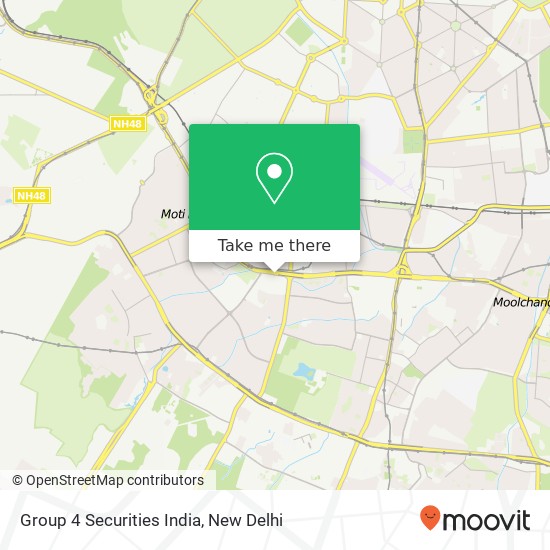 Group 4 Securities India map