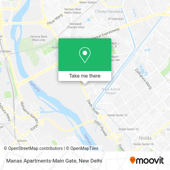 Manas Apartments-Main Gate map