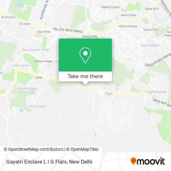 Gayatri Enclave L I G Flats map
