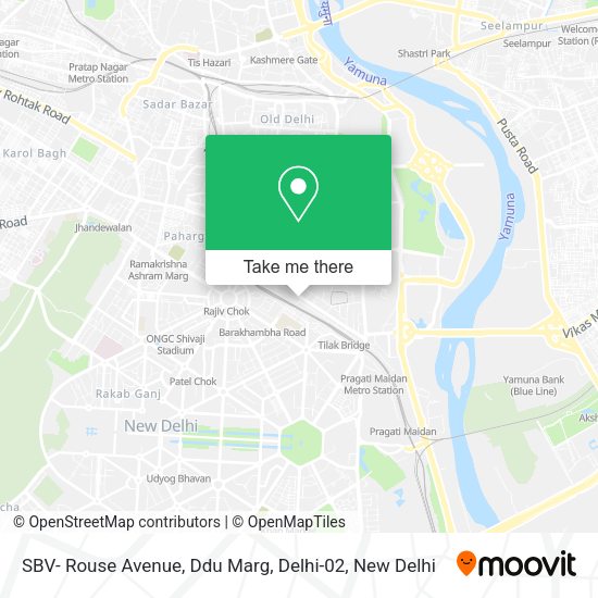 SBV- Rouse Avenue, Ddu Marg, Delhi-02 map