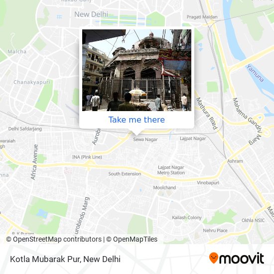 Kotla Mubarak Pur map