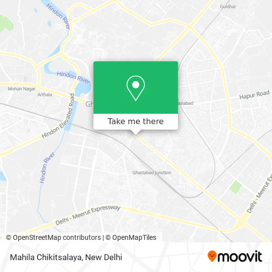 Mahila Chikitsalaya map