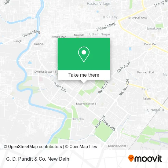 G. D. PANDIT & CO map