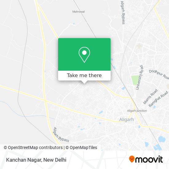 Kanchan Nagar map