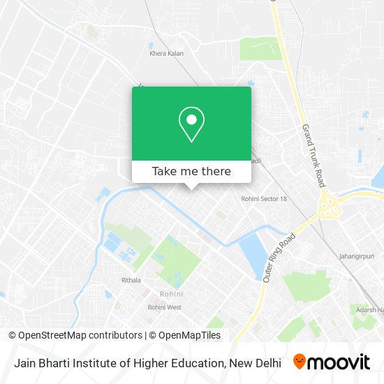 Jain Bharti Institute of Higher Education map