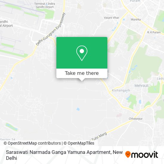 Saraswati Narmada Ganga Yamuna Apartment map