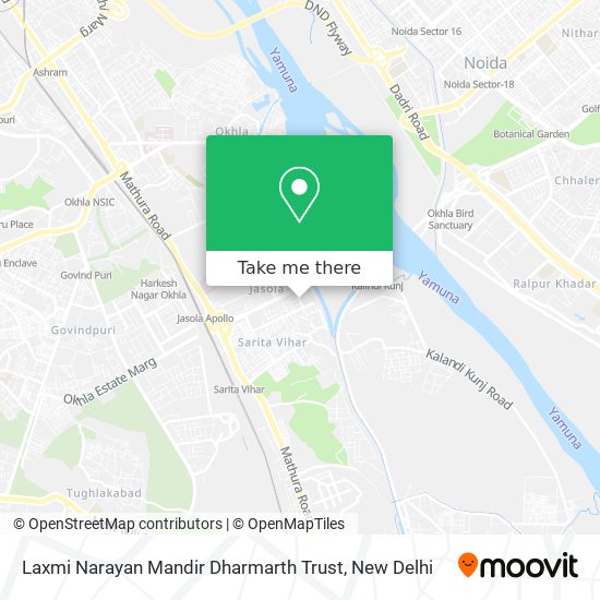 Laxmi Narayan Mandir Dharmarth Trust map