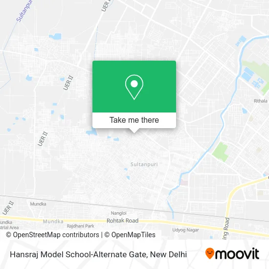 Hansraj Model School-Alternate Gate map