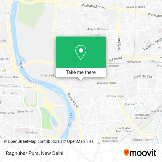 Raghubar Pura map