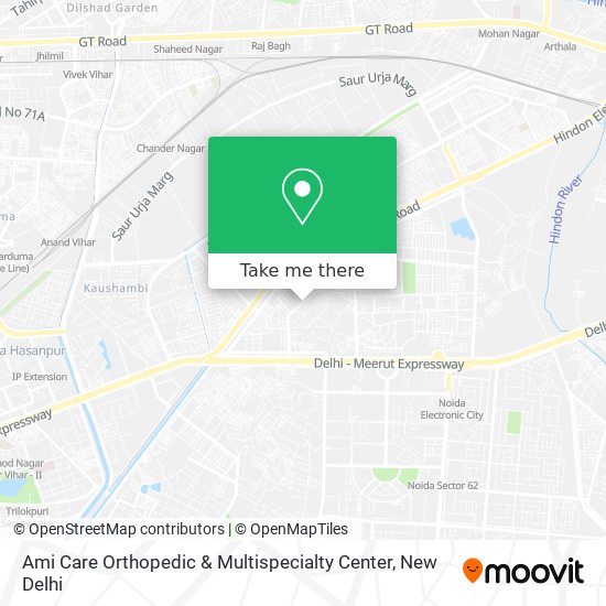 Ami Care Orthopedic & Multispecialty Center map