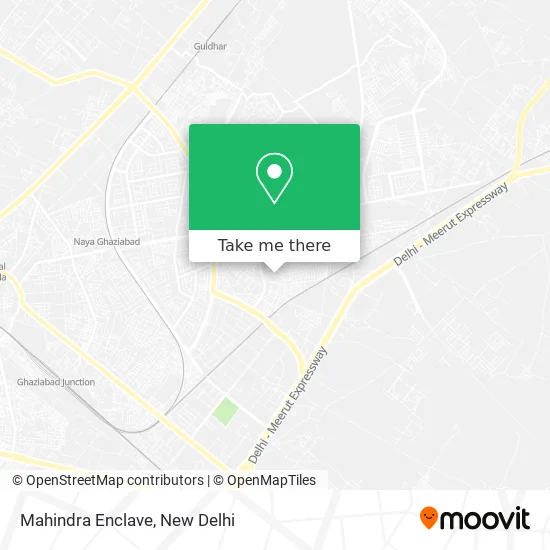 Mahindra Enclave map