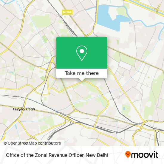 Office of the Zonal Revenue Officer map