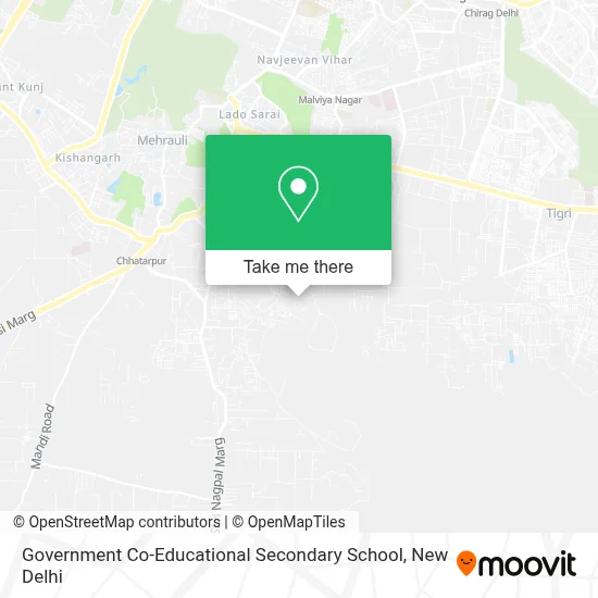 Govt Co Ed Sec School map