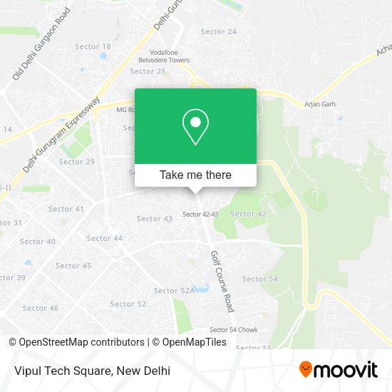 Vipul Tech Square map
