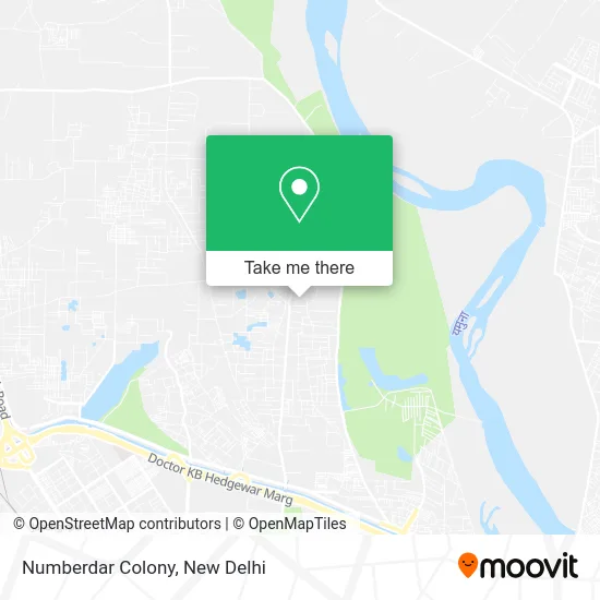 Numberdar Colony map