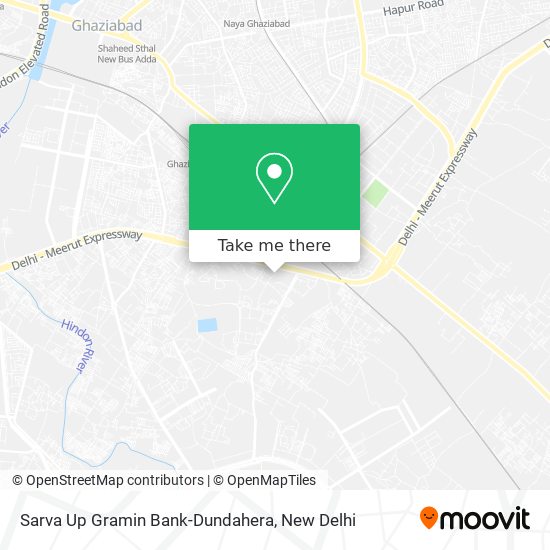 Sarva Up Gramin Bank-Dundahera map