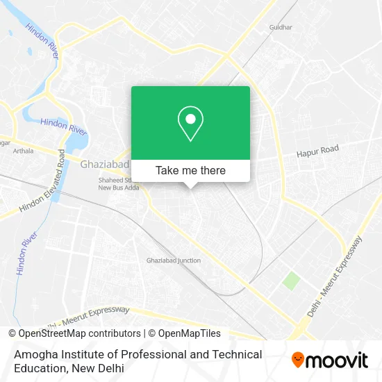 Amogha Institute of Professional and Technical Education map
