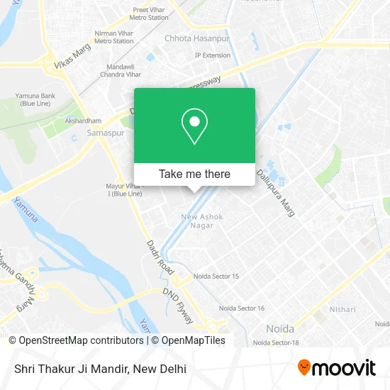 Shri Thakur Ji Mandir map