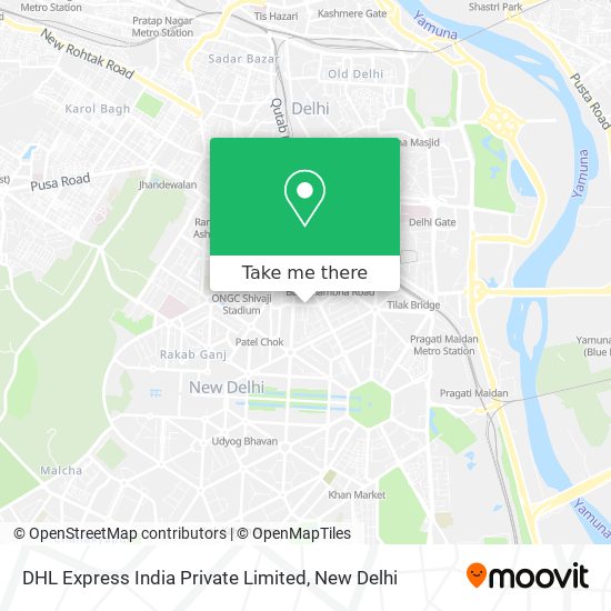 DHL Express India Private Limited map
