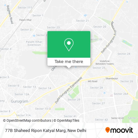 77B Shaheed Ripon Katyal Marg map