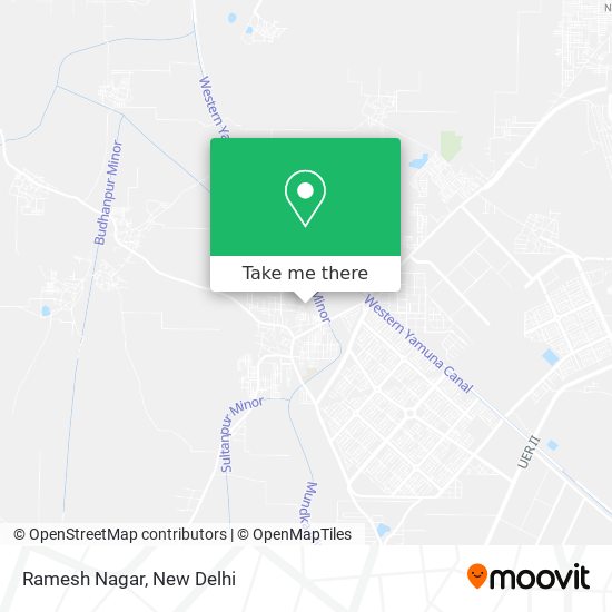 Ramesh Nagar map