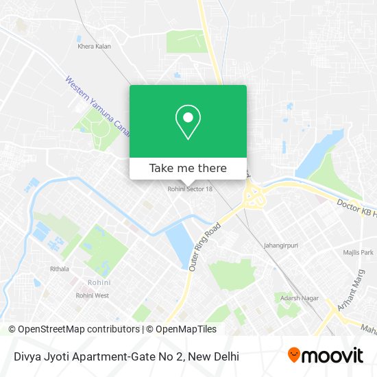 Divya Jyoti Apartment-Gate No 2 map