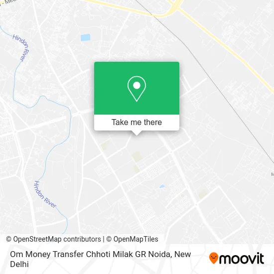 Om Money Transfer Chhoti Milak GR Noida map