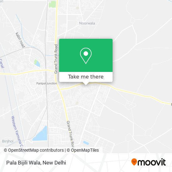 Pala Bijili Wala map