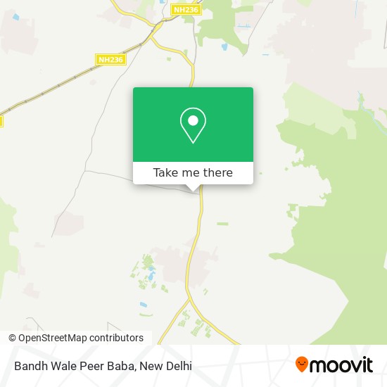 Bandh Wale Peer Baba map
