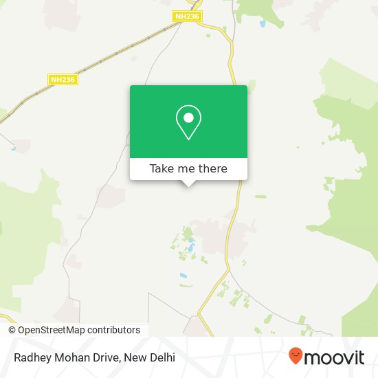 Radhey Mohan Drive map