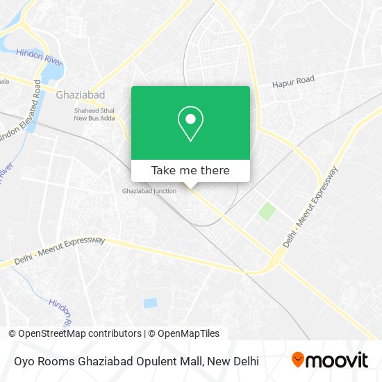 Oyo Rooms Ghaziabad Opulent Mall map