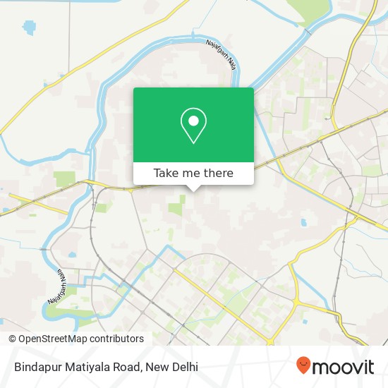 Bindapur Matiyala Road map