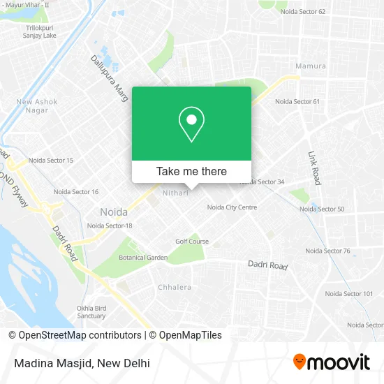 Madina Masjid map