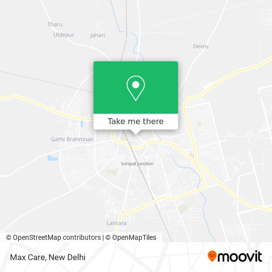 Max Care map