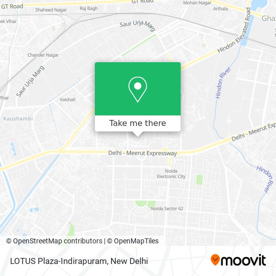 LOTUS Plaza-Indirapuram map