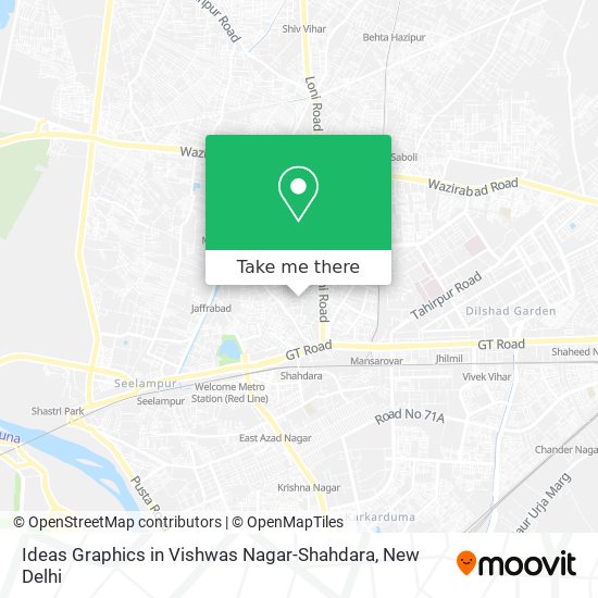 Ideas Graphics in Vishwas Nagar-Shahdara map